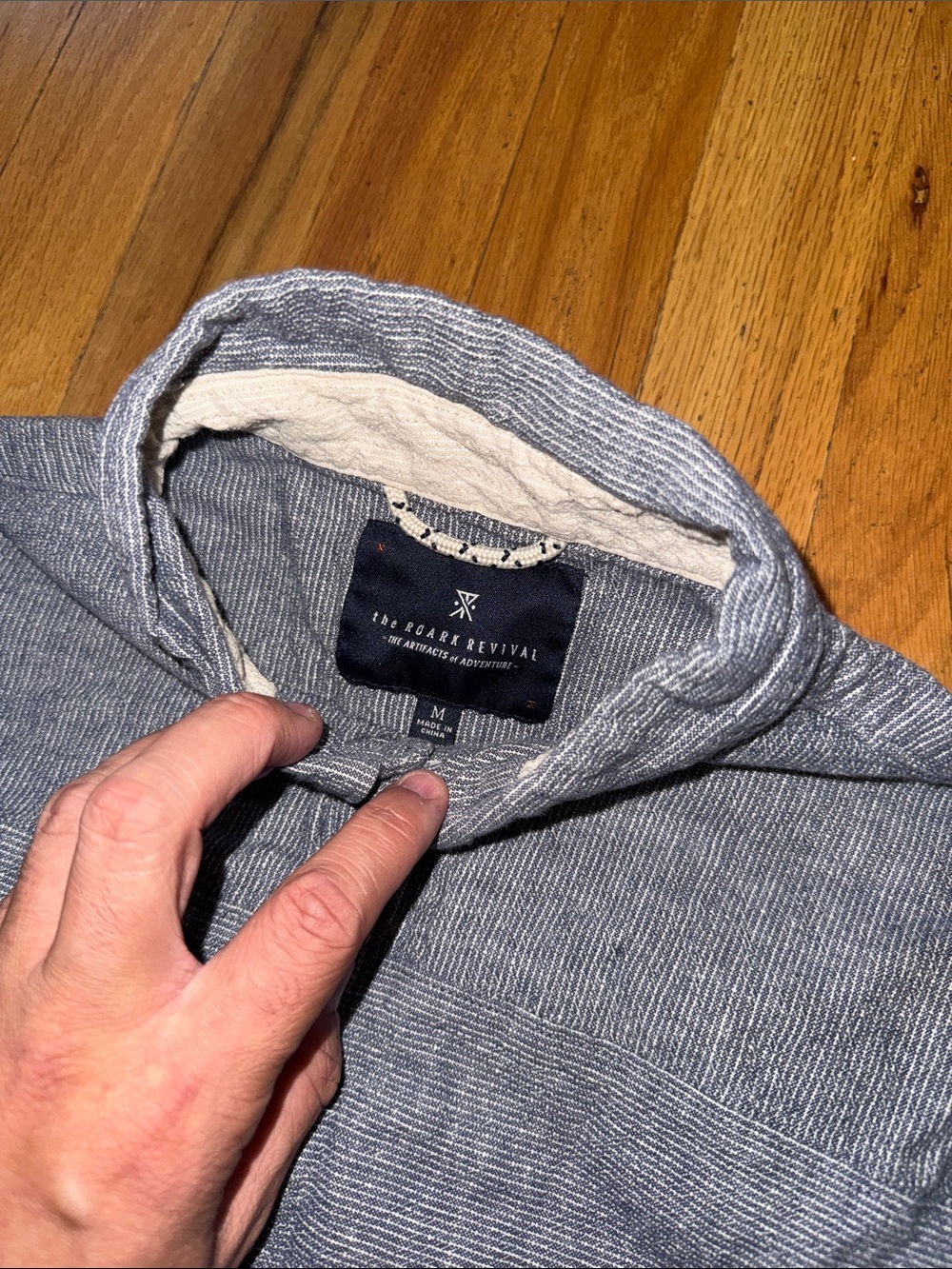 ROARK Button-Down Long Sleeve Shirt - Picture 3 of 4